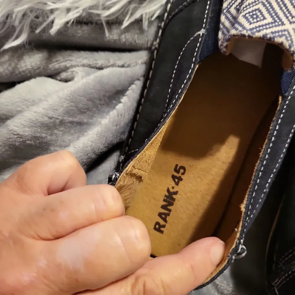 NWOT, rank 45 boat shoes,comfort with grip! Size women's 9! These are versatile,